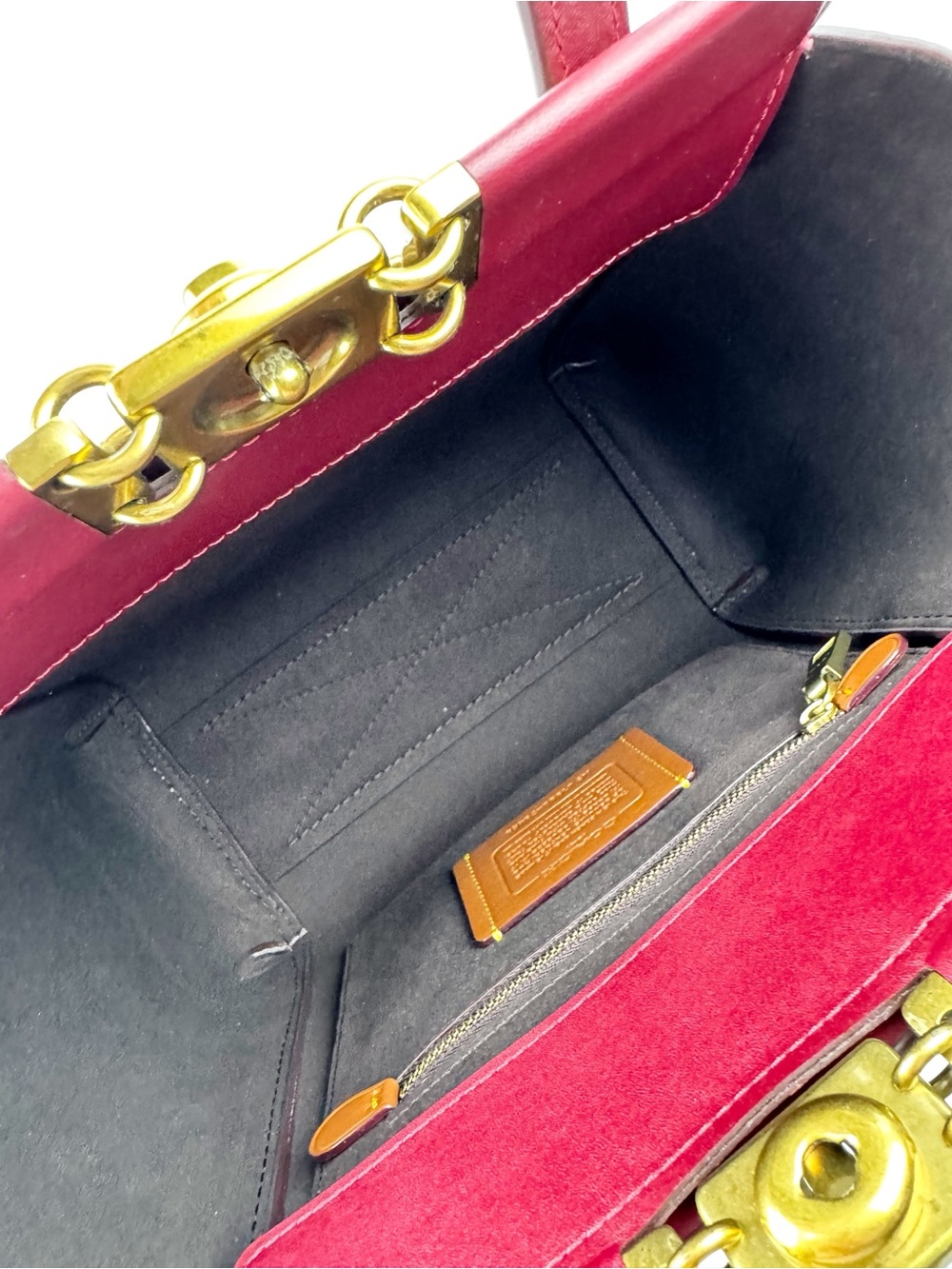 Coach 1941 Troupe Top Handle Satchel Crossbody 79468 - Picture 10 of 11